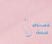 Купить полотенце Банное (розовое) 80*150, Белый Кот в интернет-магазине